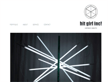 Tablet Screenshot of hitgirlinc.com